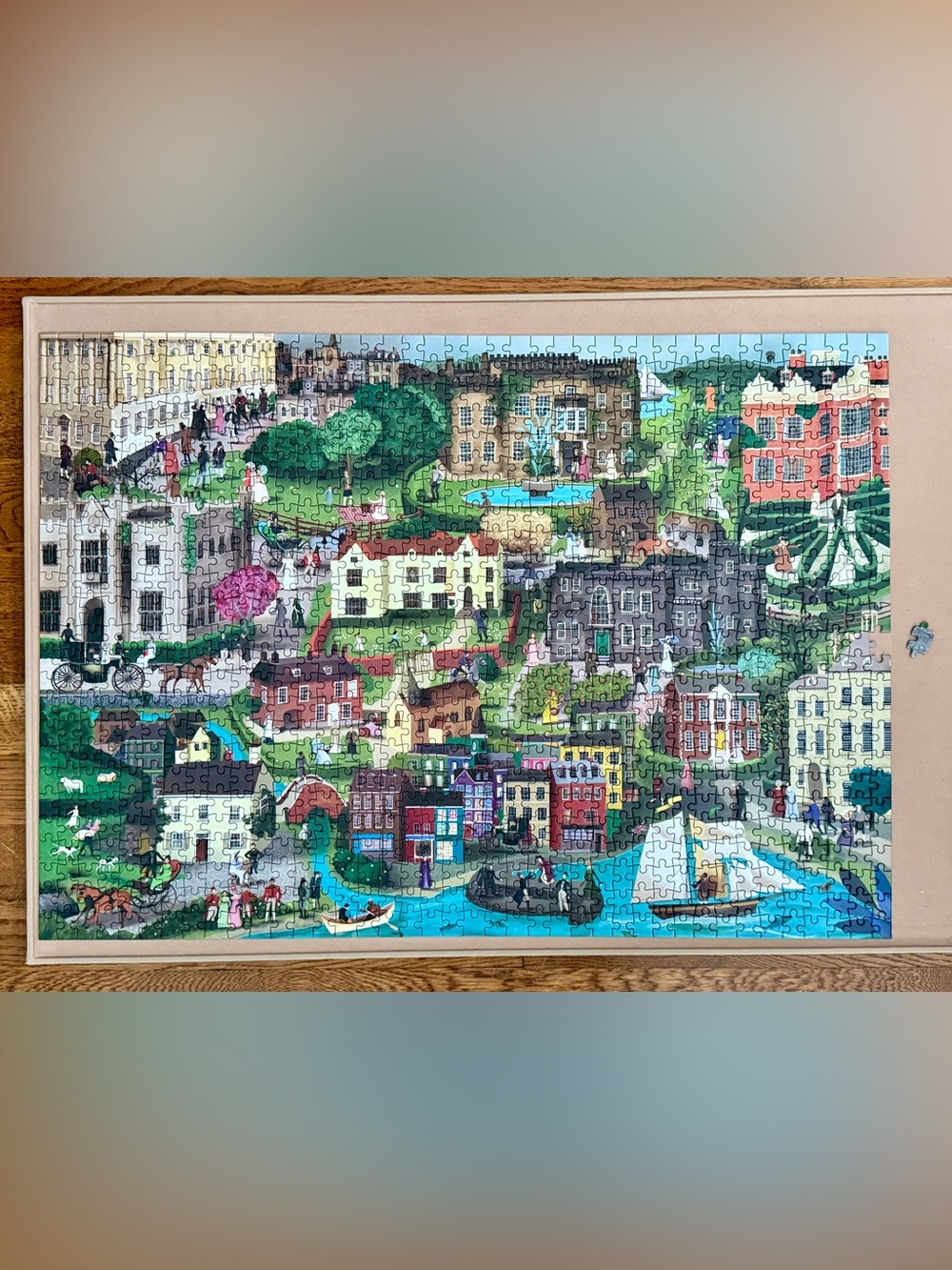 The World of Jane Austen Art Print Puzzle- 1000 Pieces - Picture 13 of 13